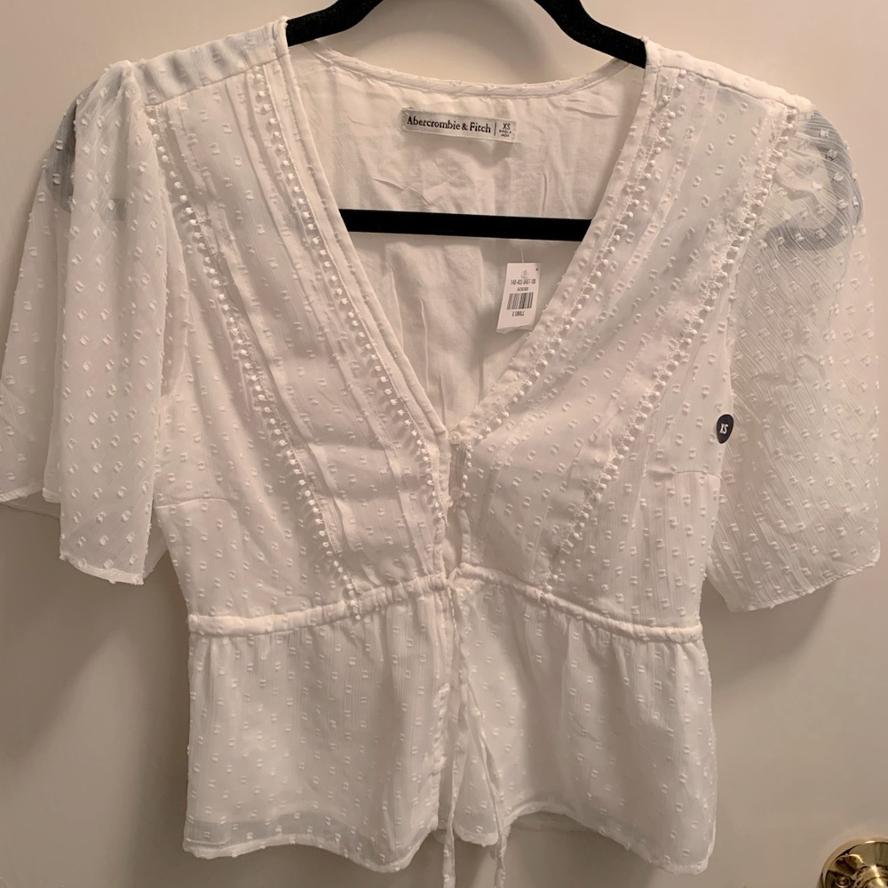 Abercrombie Dot Blouse